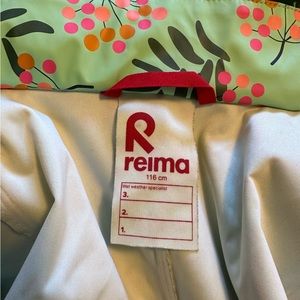 Reima kids waterproof raincoat